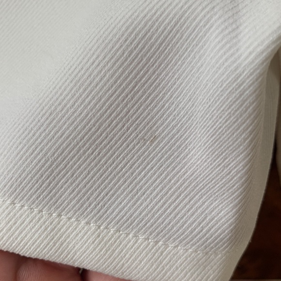 High waisted white shorts - Picture 4 of 11